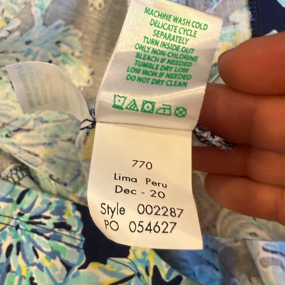 Lilly Pulitzer Margot Swing Halter Dress Pinch Sleeveless S Tassels EUC‎ - Picture 10 of 11